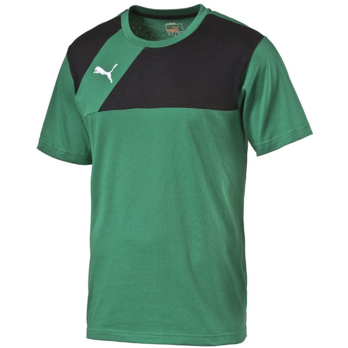 Puma Esquadra Leisure T-Shirt - power green-black - Gr. l