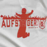 Das Aufsteiger Logo des SV Trossenfurt für die T-Shirts