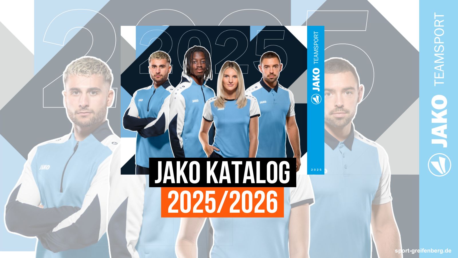 Den Jako Katalog 2025 PDF download oder als Online Shop