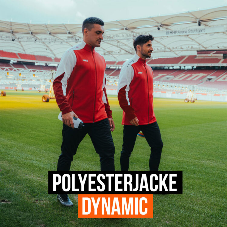 Die Jako Polyesterjacke Dynamic (9370) als Trainingsjacke ab 2025/2026