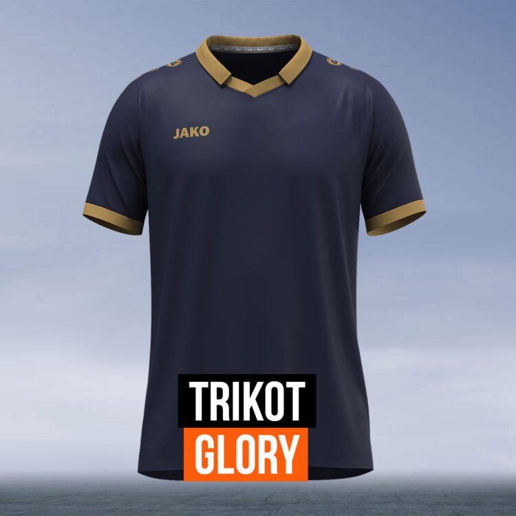 Das Jako Trikot Glory (4251) in marine gold für 25/26