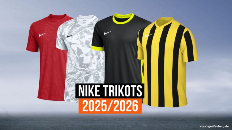 die neuen Nike Trikots 2025/2026 für Trikotsätze