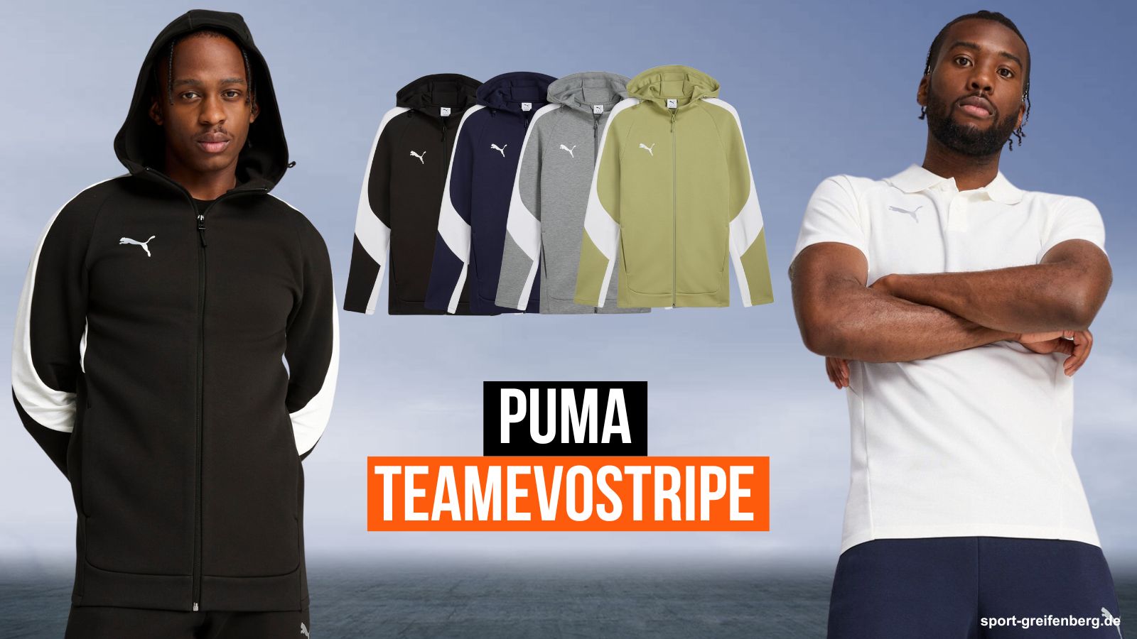 komplett neu die Puma teamEvostripe Linie im Teamsport Katalog