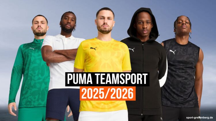 Die Puma Teamsport 2025/2026 Neuheiten aus dem Teamsport Katalog