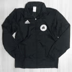 Die Adidas Regenjacke mit Logo Aufruck von Borussia Lindenthal-Hohenlind