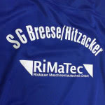 Trainingsshirt mit Druck! Vereinsname und Werbung Druck auf dem Training Jersey