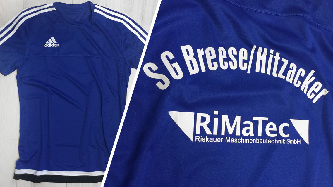 Training Jersey mit Druck (Referenz Beispiel) SG Breese Hitzacker