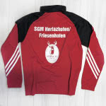 Das Training Top mit Bedruckunng vom Vereinsnamen und Werbung