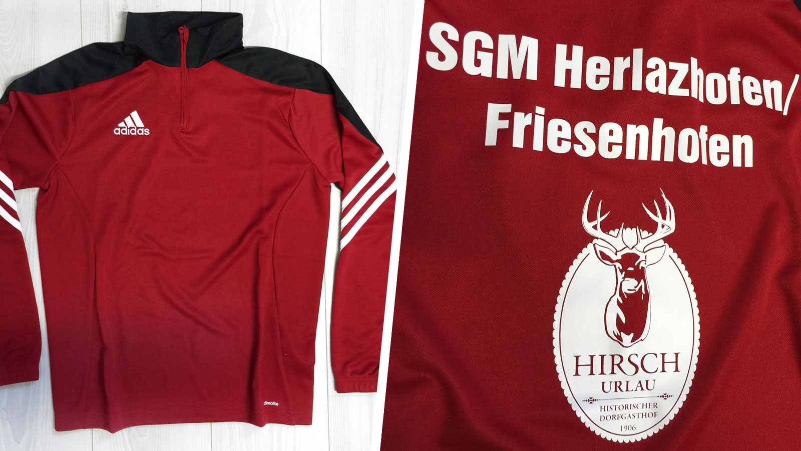 Das Training Top mit Bedruckung der SGM Herlazhofen Friesenhofen