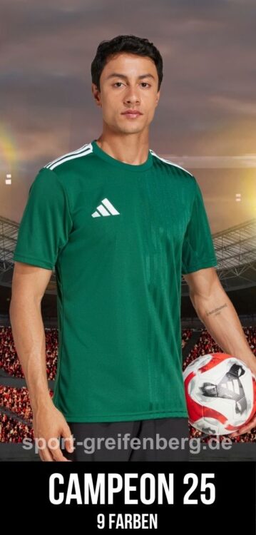 Das adidas Campeon 25 Trikot Jersey 2025/2026 ist das Trend Jersey