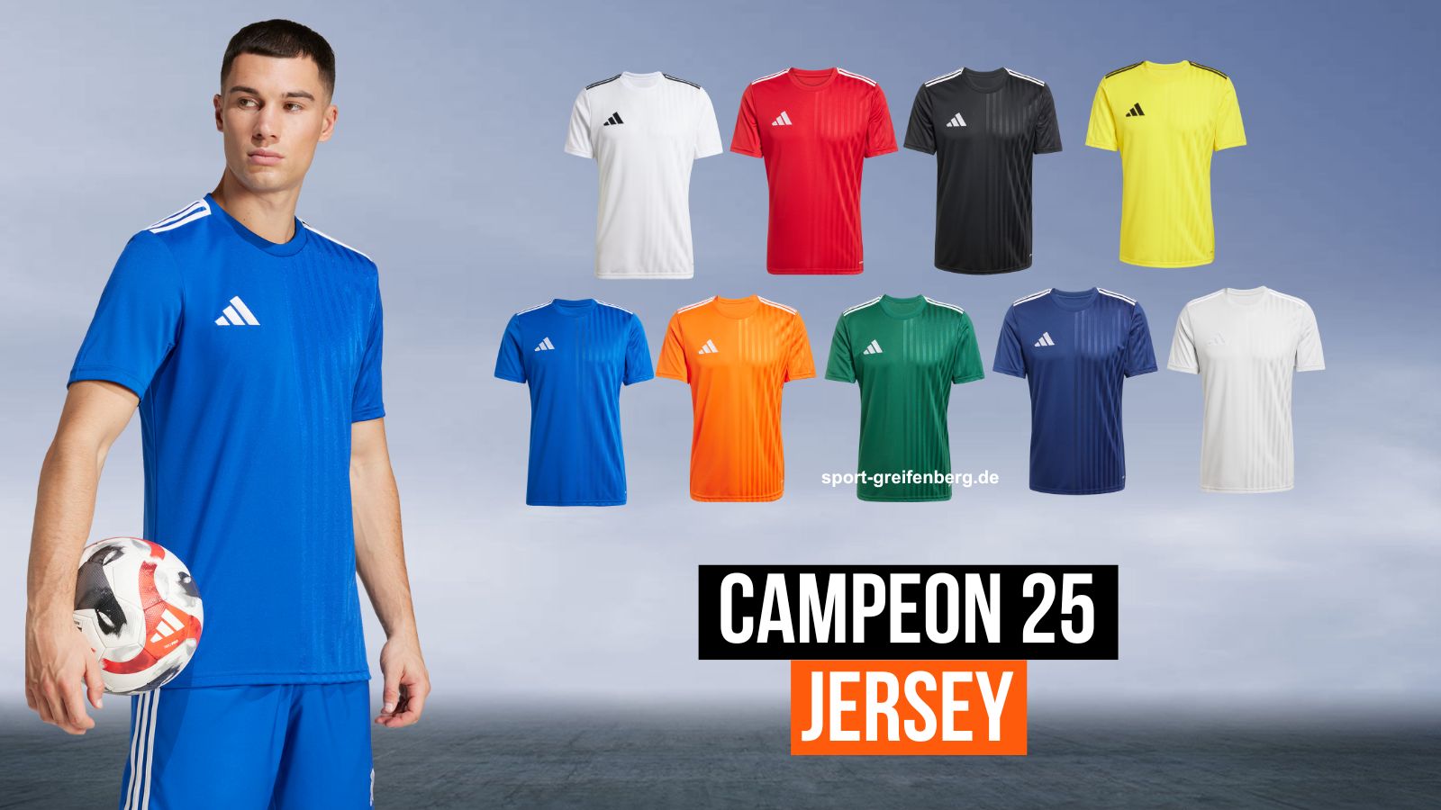 Das adidas Campeon 25 Trikot in 9 Farben