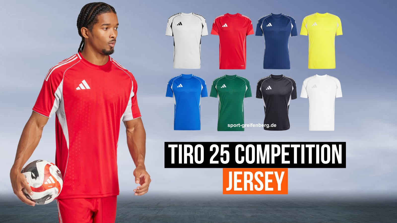 Das adidas Tiro 25 Competition Matchday Trikot als Top Trikot 2025/2026