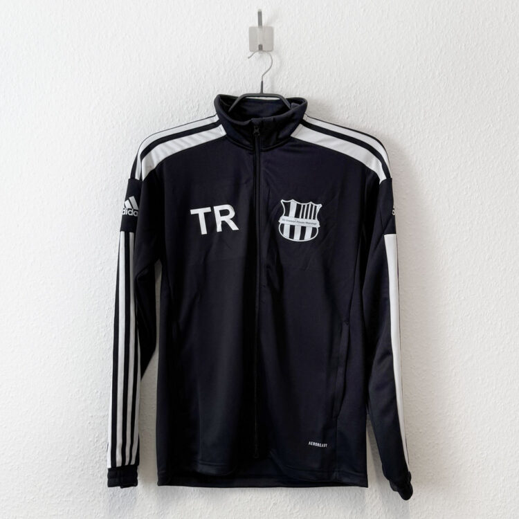 die adidas Trainingsjacken extra für den Wappen Druck von Vereinen