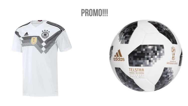 Fußball WM Promotion Artikel für Werbung und Marketing mit dem DFB Trikot