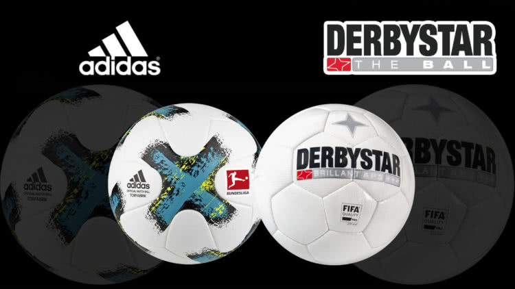 jetzt von einem adidas Ball auf einen Derbystar Ball wechseln