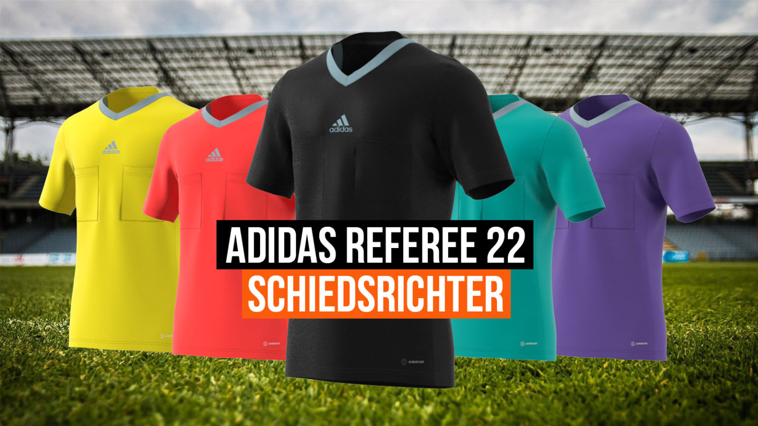 adidas Referee 22 Schiedsrichter Kollektion ab 2022 Trikot Hose uvm