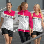 Die Erima Teamline 5-C Damen Kollektion mit Tank Top und Damen Poloshirt