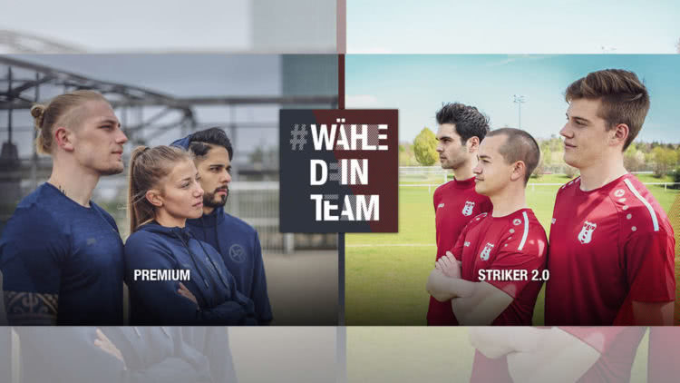 Jako Teamsport 2019/2020 Wähle dein Team