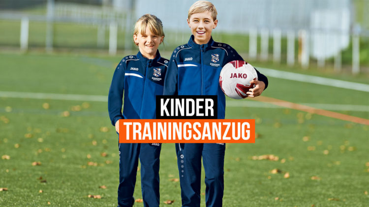 Infos und Shop Link für Kinder Trainingsanzüge