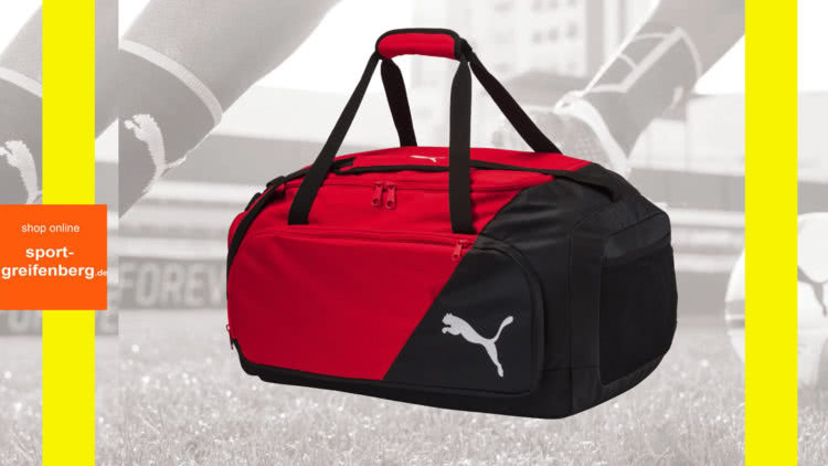 Die Puma Katalog 2018/2019 Taschen mit der Football Teambag