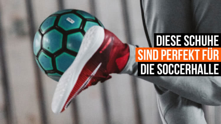 Das sind die Soccerhallen Fußballschuhe