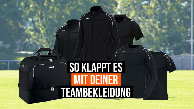 So kannst du die Beste Teambekleidung bestellen die du je hattest