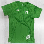 Nummer und Vereinslogo Druck beim Volleyball Shirt