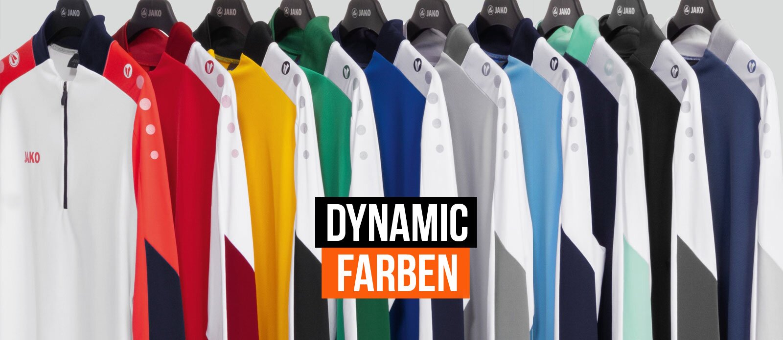 Die Jako Dynamic Teamsport Farben für Vereine und Teams