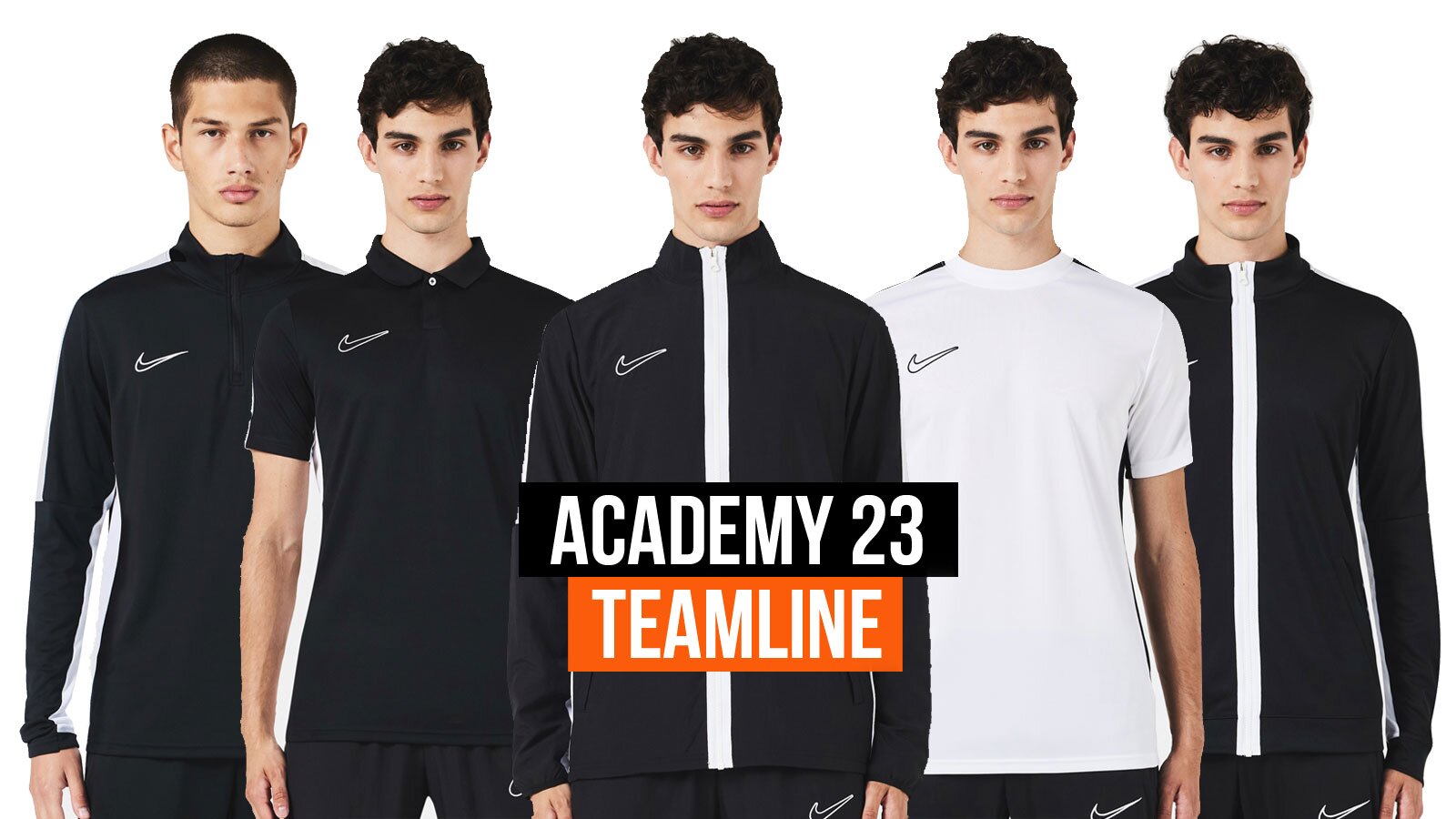 Die Nike Academy 23 Teamsport Linie für die Vereinsbekleidung 2023 und 2024