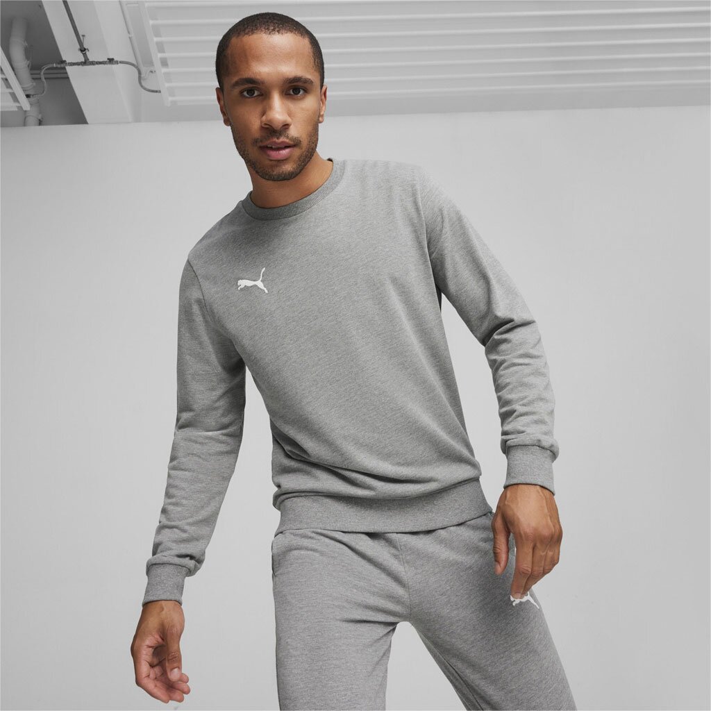 Das Puma teamGoal 24 Casuals Crew Sweat als Teamsport Sweatshirt in verschiedenen Farben