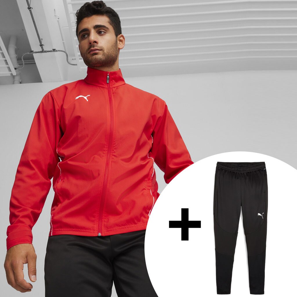 Puma teamGoal 24 Sideline Präsentationsanzug aus Jacke und Hose