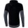 Erima Squad Kapuzensweat - black/slate grey - Gr. S