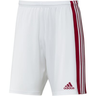 adidas Squadra 21 Short - white/team power red - Gr. m